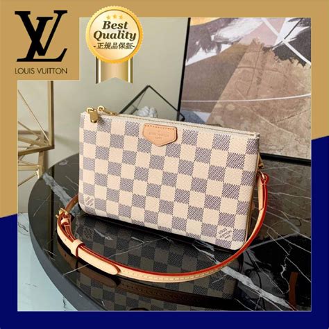 louis vuitton pochette azur damier